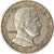Coin, Monaco, Rainier III, 1/2 Franc, 1968, EF(40-45), Nickel, KM:145