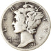 Moneda, Estados Unidos, Mercury Dime, Dime, 1941, U.S. Mint, Denver, BC+, Plata