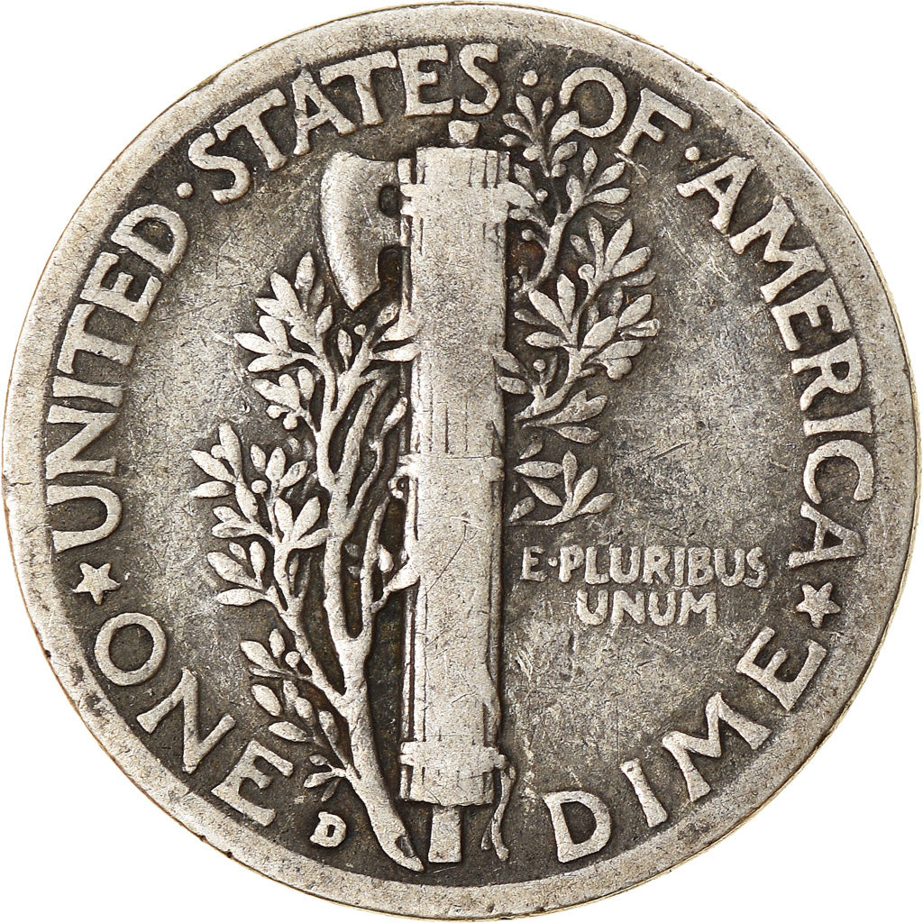 Munten, Verenigde Staten, Mercury Dime, Dime, 1941, U.S. Mint, Denver, FR+