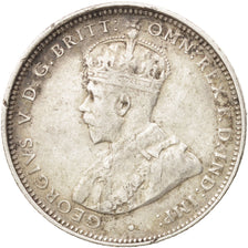 Australien, George V, Shilling, 1914, EF(40-45), Silver, KM:26