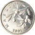 Münze, Kroatien, 20 Lipa, 2001, VZ, Nickel plated steel, KM:7