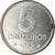 Monnaie, Brésil, 5 Cruzeiros, 1982, TTB, Stainless Steel, KM:591