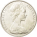 Australia, Elizabeth II, 50 Cents, 1966, MS(60-62), Silver, KM:67