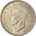 Moneda, Gran Bretaña, George VI, 1/2 Crown, 1948, MBC+, Cobre - níquel, KM:866