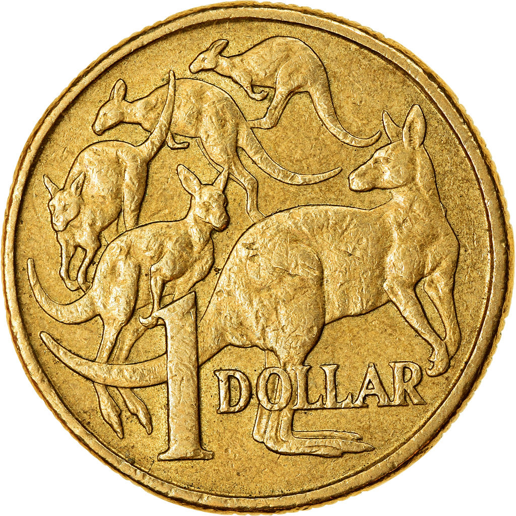 Coin, Australia, Elizabeth II, Dollar, 1985, Royal Australian Mint, EF(40-45)