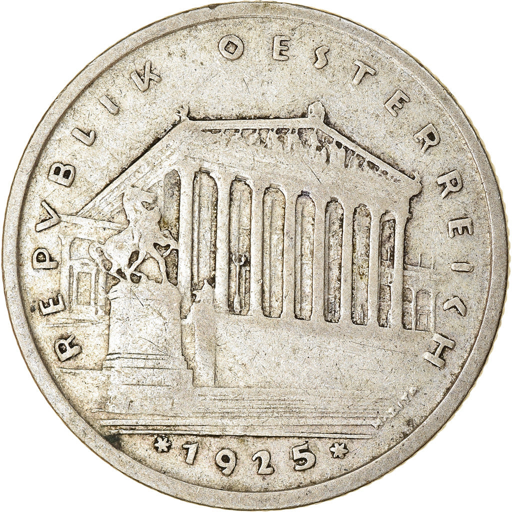 Coin, Austria, Schilling, 1925, VF(30-35), Silver, KM:2840