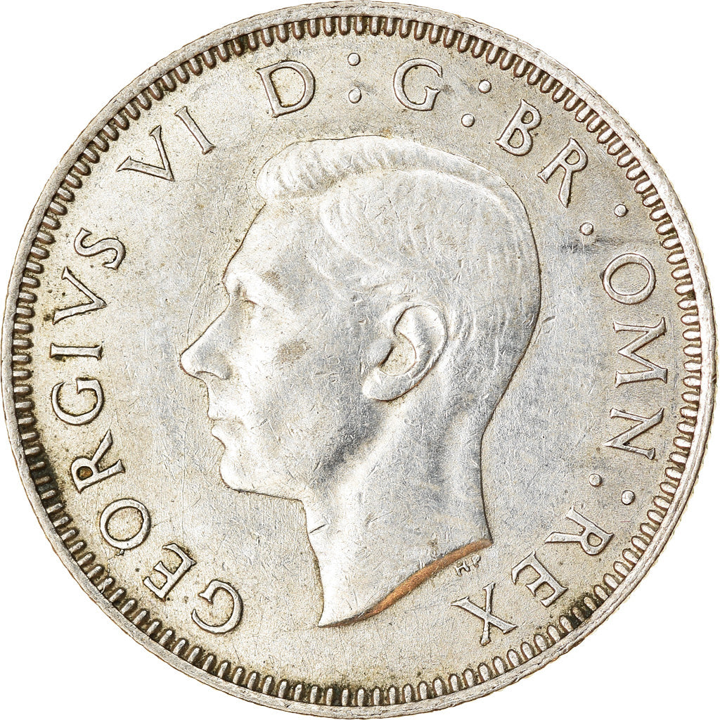 Moneta, Gran Bretagna, George VI, Shilling, 1942, BB, Argento, KM:854