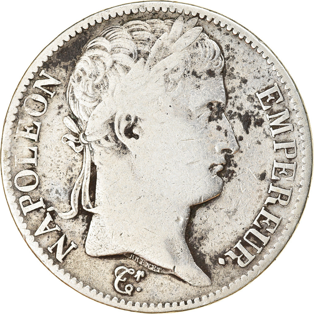 Coin, France, Napoléon I, 5 Francs, 1812, Lille, VF(20-25), Silver, KM:694.16