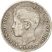 Spain, Alfonso XIII, Peseta, 1900, Valencia, VF(20-25), Silver, KM:706