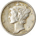 Coin, United States, Mercury Dime, Dime, 1942, U.S. Mint, San Francisco