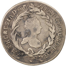 Autriche, Maria Theresa, 10 Kreuzer, 1865, Graz, TB, Argent, KM:1808