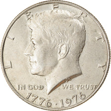 Coin, United States, Kennedy Half Dollar, Half Dollar, 1976, U.S. Mint