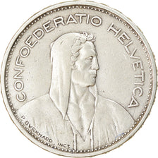 Coin, Switzerland, 5 Francs, 1933, Bern, AU(50-53), Silver, KM:40