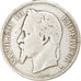 Moneta, Francja, Napoleon III, Napoléon III, 5 Francs, 1869, Paris, VF(20-25)