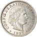 Coin, Switzerland, 20 Rappen, 1997, Bern, EF(40-45), Copper-nickel, KM:29a