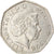 Moeda, Grã-Bretanha, Elizabeth II, 50 Pence, 1998, EF(40-45), Cobre-níquel
