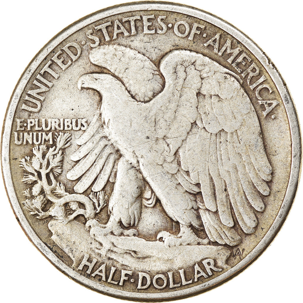 Münze, Vereinigte Staaten, Walking Liberty Half Dollar, Half Dollar, 1942, U.S.