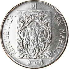 Coin, San Marino, 100 Lire, 1988, Rome, MS(63), Steel, KM:224