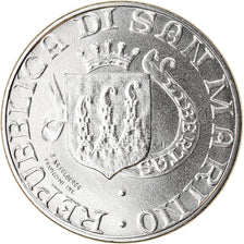 Coin, San Marino, 100 Lire, 1989, Rome, MS(63), Steel, KM:237