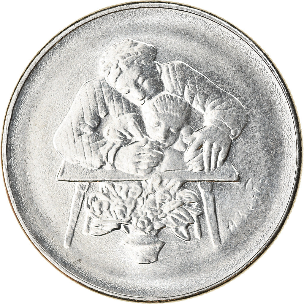 Coin, San Marino, 50 Lire, 1978, Rome, AU(55-58), Steel, KM:81