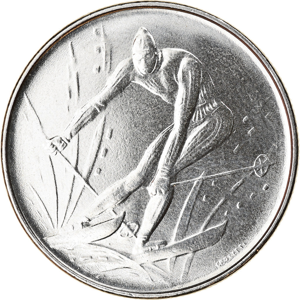 Monnaie, San Marino, 50 Lire, 1980, Rome, SPL, Steel, KM:107