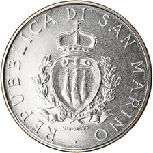 Coin, San Marino, 50 Lire, 1987, Rome, MS(63), Steel, KM:206