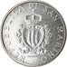Coin, San Marino, 50 Lire, 1987, Rome, MS(63), Steel, KM:206