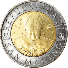 Moneta, San Marino, 500 Lire, 1999, Rome, SPL, Bi-metallico, KM:394
