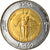 Munten, San Marino, 500 Lire, 1985, Rome, PR, Bi-Metallic, KM:181