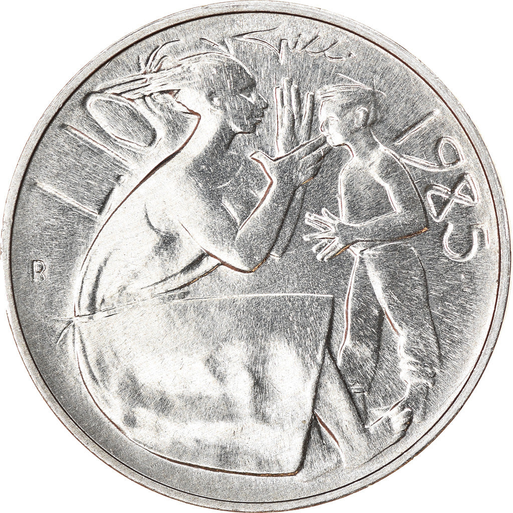 Monnaie, San Marino, 10 Lire, 1985, Rome, SPL, Aluminium, KM:176