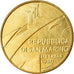 Monnaie, San Marino, 200 Lire, 1990, SUP, Aluminum-Bronze, KM:255