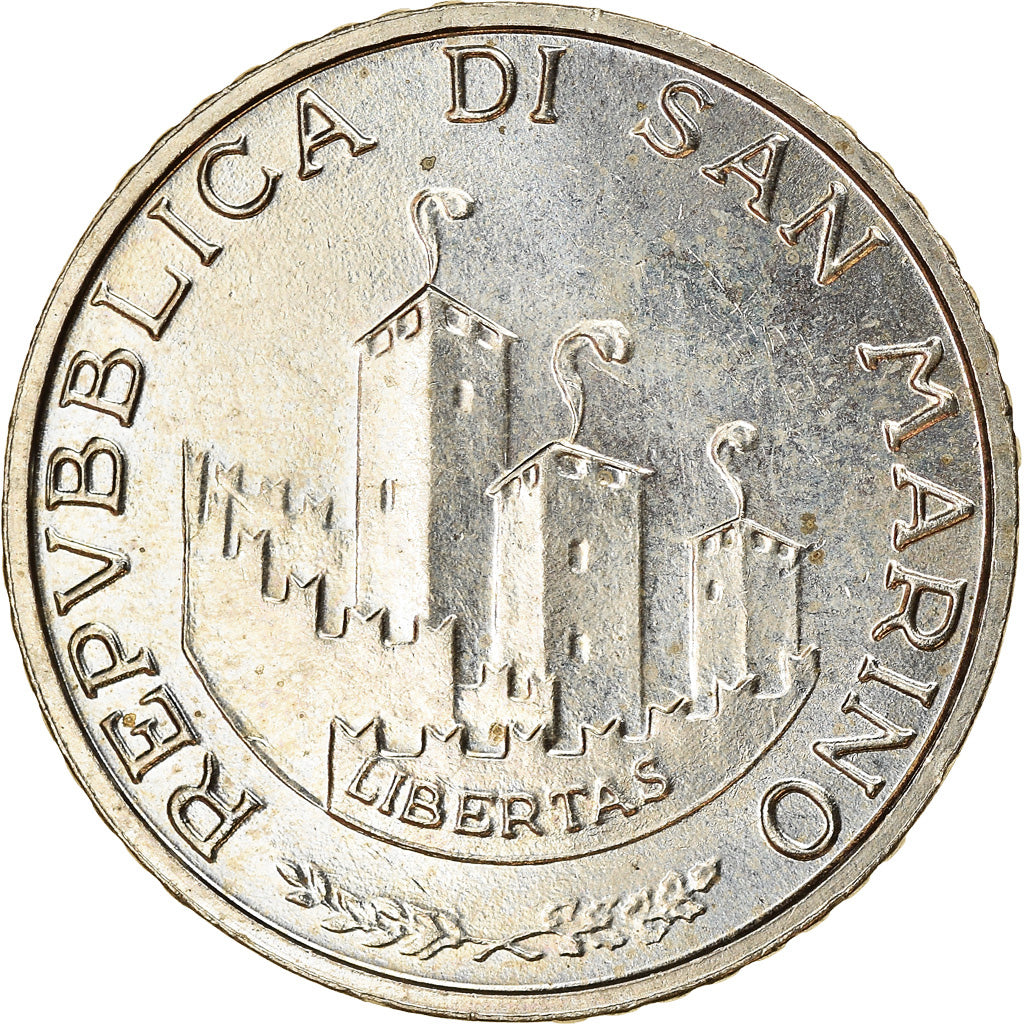 Coin, San Marino, 100 Lire, 1993, Rome, AU(55-58), Copper-nickel, KM:299