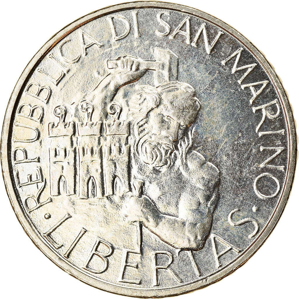 Coin, San Marino, 100 Lire, 1994, Rome, MS(63), Copper-nickel, KM:312