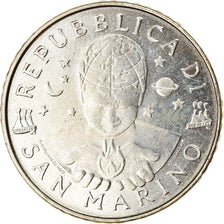 Coin, San Marino, 100 Lire, 1999, MS(63), Copper-nickel, KM:392