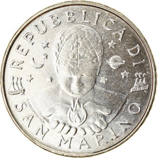 Coin, San Marino, 100 Lire, 2000, MS(63), Copper-nickel, KM:402