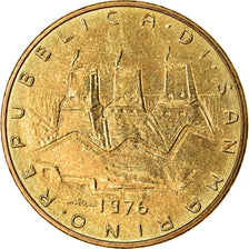 Moneta, San Marino, 20 Lire, 1976, BB+, Alluminio-bronzo, KM:55