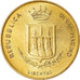 Coin, San Marino, 20 Lire, 1983, Rome, MS(63), Aluminum-Bronze, KM:149