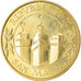 Coin, San Marino, 20 Lire, 2001, Rome, MS(63), Aluminum-Bronze, KM:425