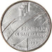Coin, San Marino, 50 Lire, 1990, Rome, MS(63), Steel, KM:253