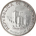 Coin, San Marino, 50 Lire, 1993, Rome, MS(63), Steel, KM:298