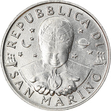 Coin, San Marino, 5 Lire, 1997, MS(63), Aluminum, KM:361