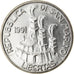 Monnaie, San Marino, 100 Lire, 1991, Rome, SPL, Steel, KM:267