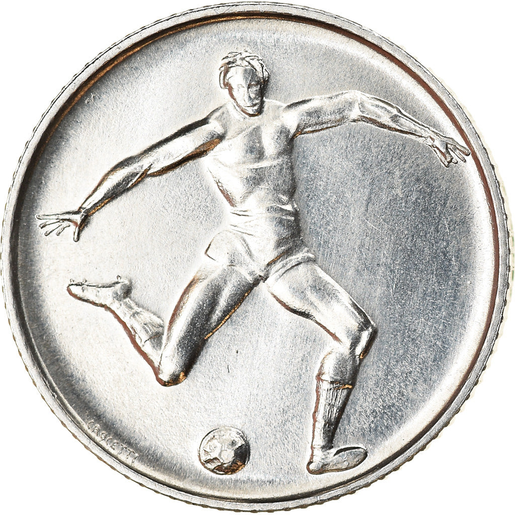 Coin, San Marino, 2 Lire, 1980, MS(63), Aluminum, KM:103