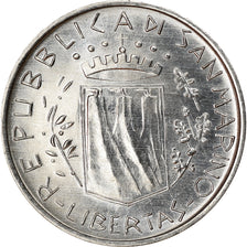 Coin, San Marino, Lira, 1981, Rome, MS(63), Aluminum, KM:116