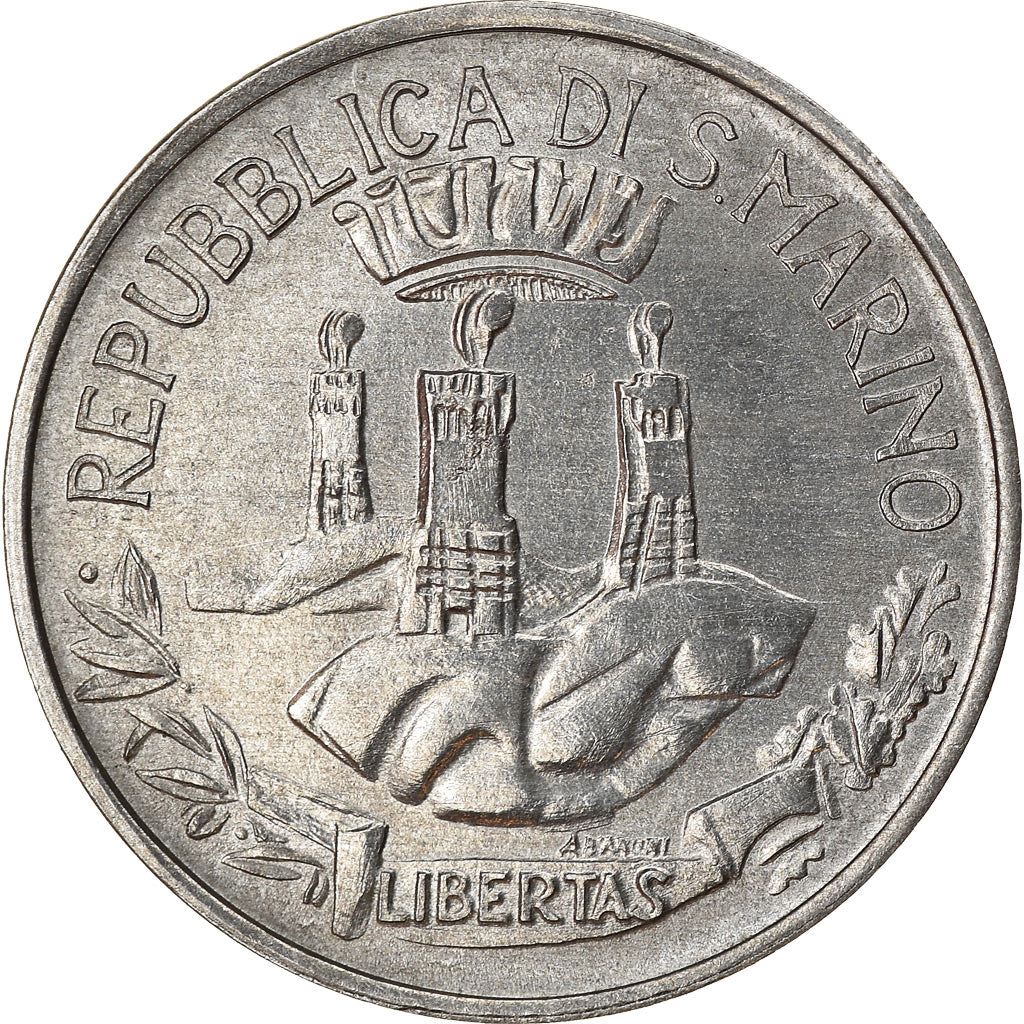 Monnaie, San Marino, Lira, 1982, Rome, TTB+, Aluminium, KM:131