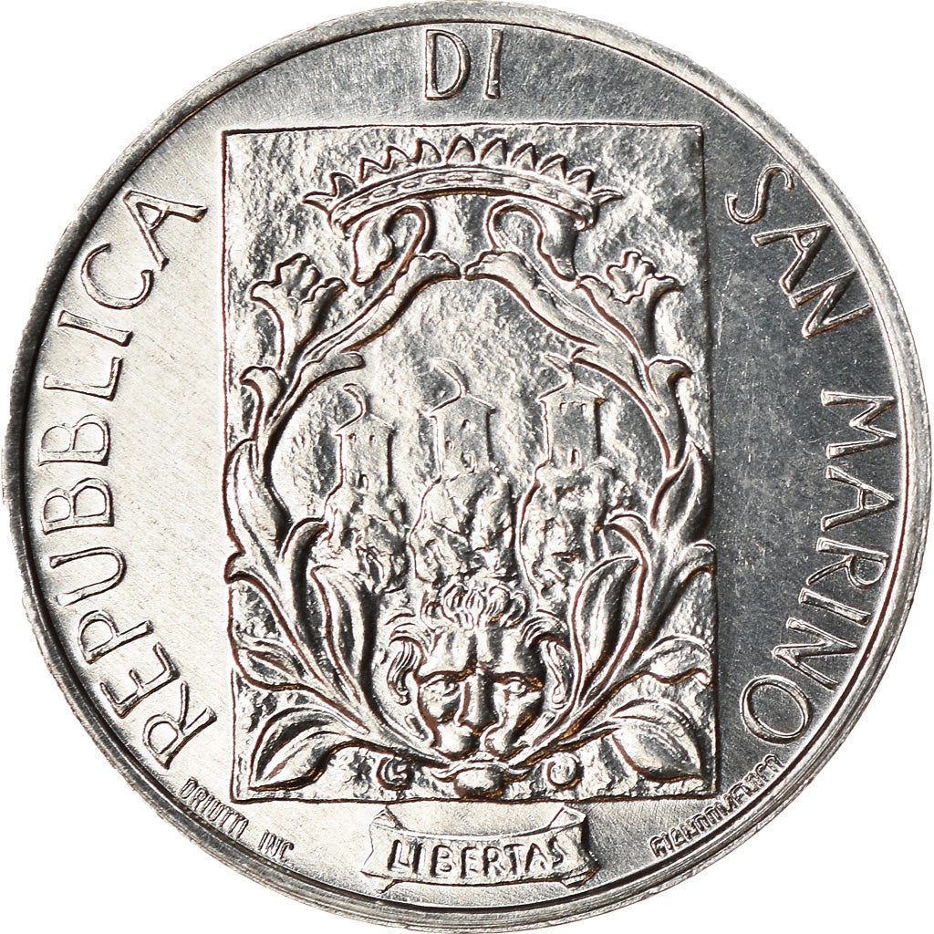 Monnaie, San Marino, Lira, 1988, Rome, SUP, Aluminium, KM:218