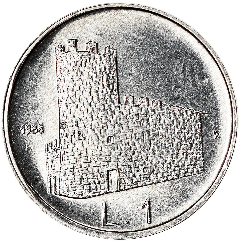 Monnaie, San Marino, Lira, 1988, Rome, SUP, Aluminium, KM:218