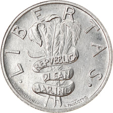 Coin, San Marino, Lira, 1995, Rome, MS(63), Aluminum, KM:322