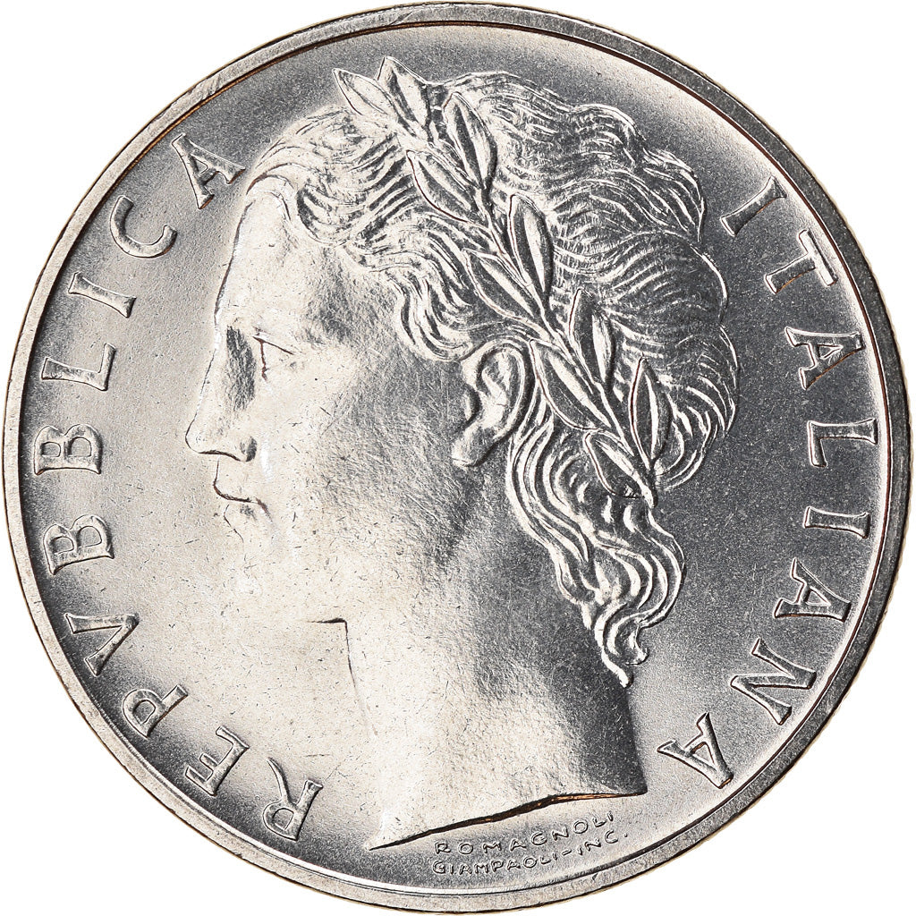 Munten, Italië, 100 Lire, 1969, Rome, UNC-, Stainless Steel, KM:96.1