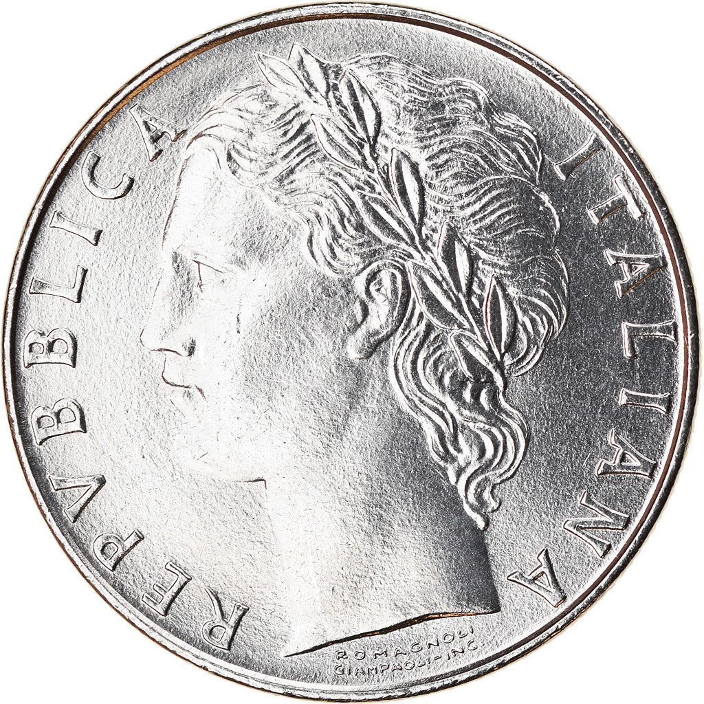 Moneda, Italia, 100 Lire, 1982, Rome, SC, Acero inoxidable, KM:96.1